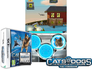 Cats & Dogs - The Revenge of Kitty Galore - The Videogame (Europe) (En,Fr,De,Es,It,Nl) Cover